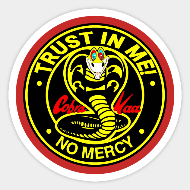 Trust in me no mercy Sticker by sjinsanjose1